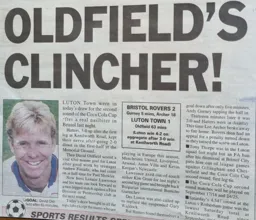 Match Report: Bristol Rovers vs Luton Town FC (4th Sep 1996)