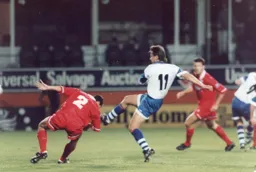 Bontcho Guentchev strikes for his first of the season