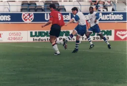 Tony Thorpe fires the Town in front