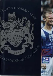 Programme: Stockport County vs Luton Town FC (15th Oct 1996)