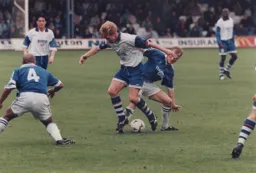 Gary Waddock showing off his dancing feet