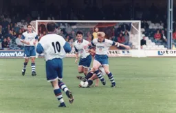 Waddock and Hughes win this midfield battle as the Town make in 5 wins in 6 and 7 unbeaten