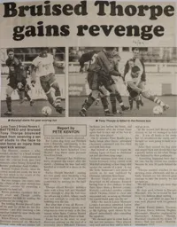 Match Report: Luton Town FC vs Bristol Rovers (23rd Nov 1996)