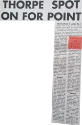 Match Report: Chesterfield vs Luton Town FC (4th Mar 1997)