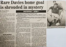 Match Report: Chesterfield vs Luton Town FC (4th Mar 1997)