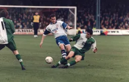 Darren Patterson beaten as he continued his run that was to see the Town fail to win in any of his 8 starts this season