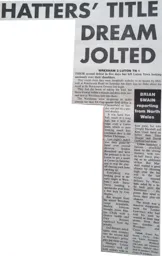 Match Report: Wrexham vs Luton Town FC (12th Mar 1997)