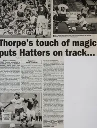 Match Report: Burnley vs Luton Town FC (29th Mar 1997)