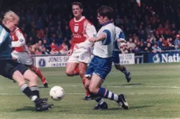 Tony Thorpe who finishes top scorer in the division ends the season with a four game drought