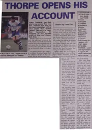 Match Report: Colchester United vs Luton Town FC (12th Aug 1997)