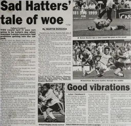 Match Report: Fulham vs Luton Town FC (23rd Aug 1997)