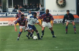 Stuart Douglas holds the ball up