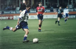 Sean Evers about to shoot