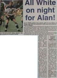 Match Report: Carlisle United vs Luton Town FC (21st Oct 1997)