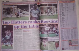 Match Report: Luton Town FC vs Brentford (25th Oct 1997)