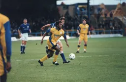 Stuart Douglas gets past a defender