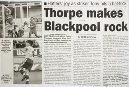 Match Report: Luton Town FC vs Blackpool (10th Jan 1998)