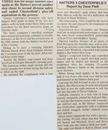 Match Report: Luton Town FC vs Chesterfield (14th Apr 1998)