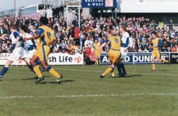 David Oldfield scores a consolation goal