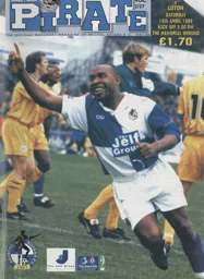 Programme: Bristol Rovers vs Luton Town FC (18th Apr 1998)