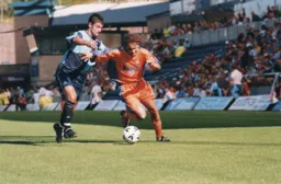 Liam George running with the ball