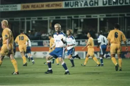 Graham Alexander celebrates scoring from the spot
