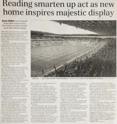 Match Report: Reading vs Luton Town FC (22nd Aug 1998)