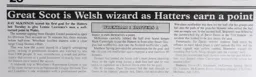 Match Report: Wrexham vs Luton Town FC (8th Sep 1998)