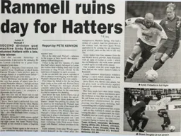 Match Report: Luton Town FC vs Walsall (26th Sep 1998)