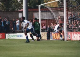 Stuart Douglas scores the Hatters first goal