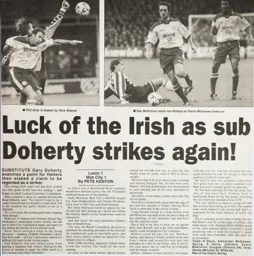 Match Report: Luton Town FC vs Manchester City (28th Nov 1998)