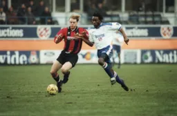 Stuart Douglas putting Bournemouth under pressure