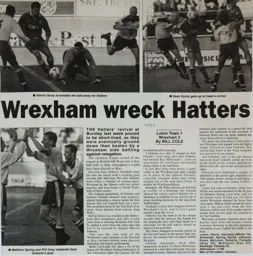 Match Report: Luton Town FC vs Wrexham (13th Feb 1999)