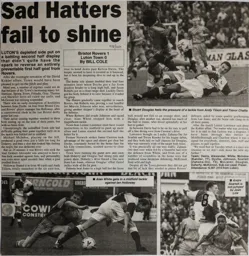 Match Report: Bristol Rovers vs Luton Town FC (20th Feb 1999)