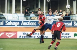 Michael McIndoe in an aerial battle