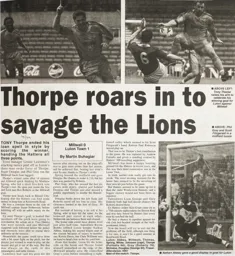 Match Report: Millwall vs Luton Town FC (8th May 1999)