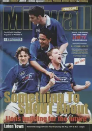 Programme: Millwall vs Luton Town FC (8th May 1999)