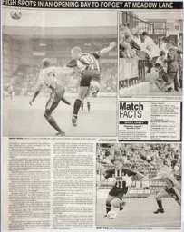 Match Report: Notts County vs Luton Town FC (7th Aug 1999)