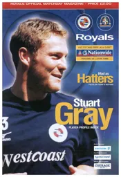 Programme: Reading vs Luton Town FC (21st Aug 1999)