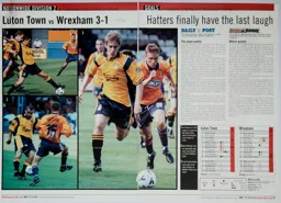 Match Report: Luton Town FC vs Wrexham (11th Sep 1999)