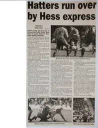Match Report: Luton Town FC vs Gillingham (16th Oct 1999)