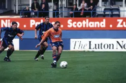 Liam George calmly slots his penalty home