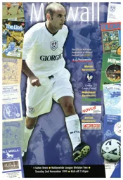 Programme: Millwall vs Luton Town FC (2nd Nov 1999)