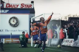 Midgley's celebration mark one