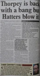 Match Report: Luton Town FC vs Notts County (4th Dec 1999)