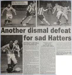 Match Report: Colchester United vs Luton Town FC (17th Dec 1999)