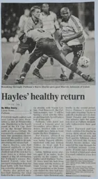 Match Report: Luton Town FC vs Fulham (21st Dec 1999)