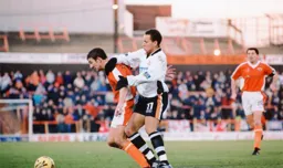 Liam George does not realise wearing gloves makes it easier for the referee to see the foul