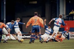 Reading repel this attack but Julian Watts had given the Town the lead with his first goal for the club