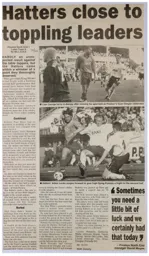 Match Report: Preston North End vs Luton Town FC (18th Mar 2000)